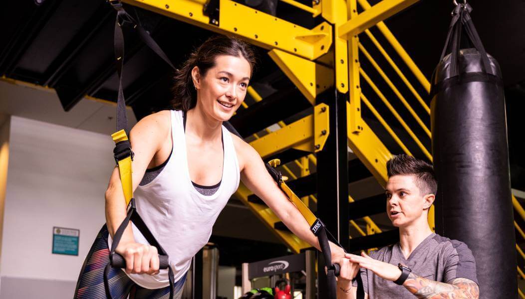 image of work out class
