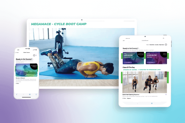 image of online fitness options